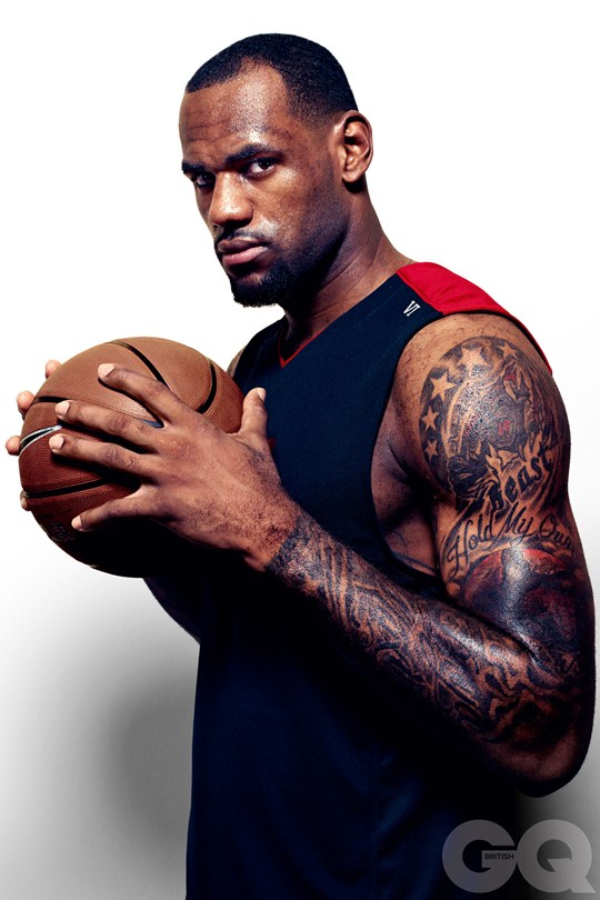 LeBron James — British GQ Magazine